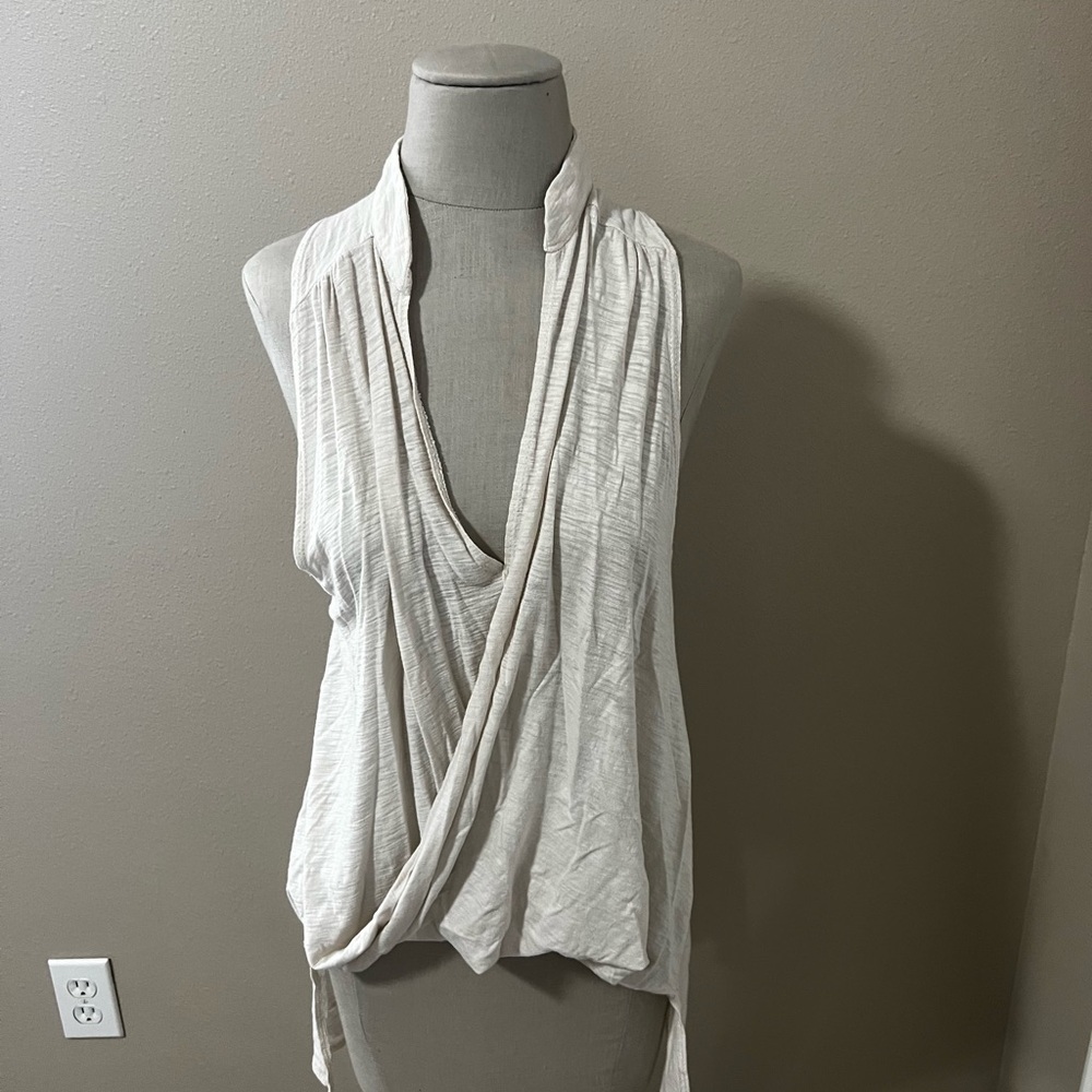 Faux wrap tank